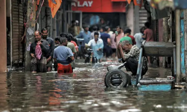 BJP blames AAP for Delhi's waterlogging woes, AAP faults central govt