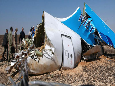 Bomb planted by Islamic State on aircraft likely caused Russian plane crash