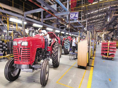 Mahindra Q1 profit falls 20% on GST impact, but tractor sales rise