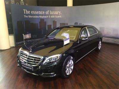 Mercedes launches Maybach S 600 Guard at Rs 10.5 cr