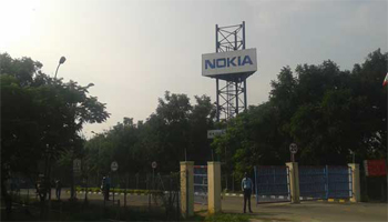 Nokia suspends work at India facility
