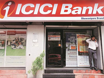 ICICI Bank down for eighth straight day; stock falls 5%