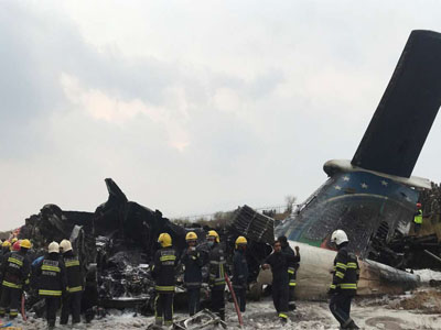 US-Bangla plane crash in Nepal that killed 51 was caused by pilot smoking in cockpit