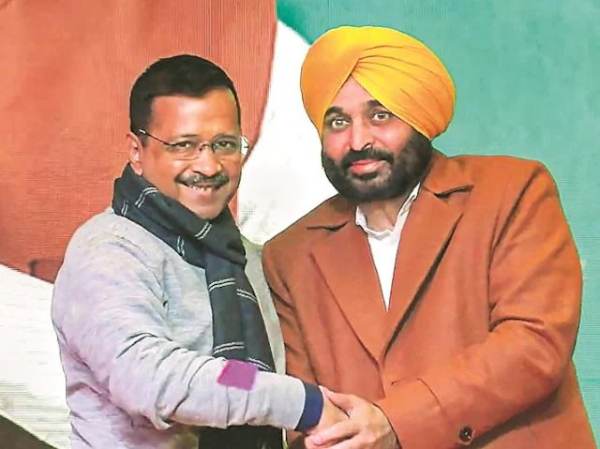 AAP takes big lead in Punjab in early trends; Channi trailing in both seats