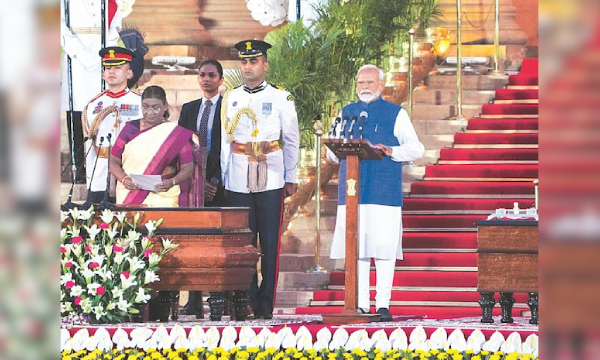 Narendra Modi returns as PM for third straight term, equals Nehru's record