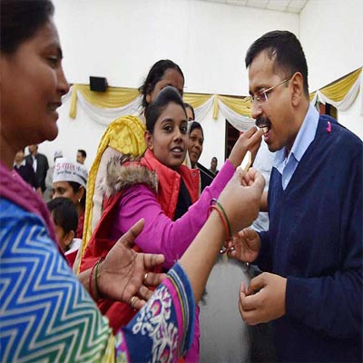 On day AAP creates history in Delhi, BSE Sensex surprises with surge, closes up by 128 pts