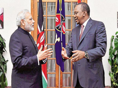 India and Kenya enter into tax, defence agreements