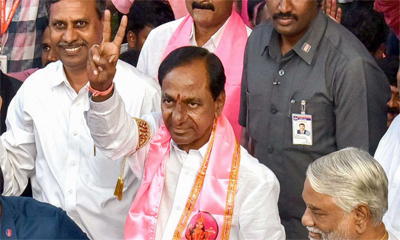 TRS chief KCR meets Patnaik for Federal Front talks, meeting with Mamata next
