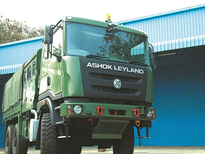 Ashok Leyland up 3% on order win of Rs 1,000 million for 10x10 vehicles