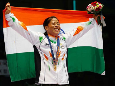 Mary Kom wins gold medal in boxing at Commonwealth Games