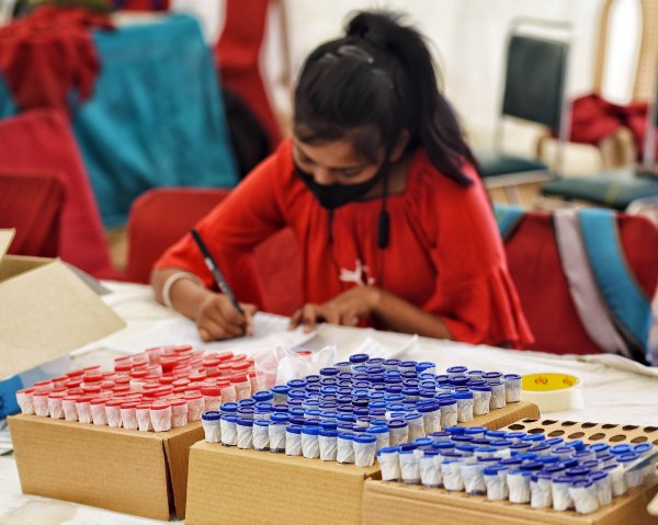 Covid-19: India records highest ever single-day spike with 1,84,372 cases