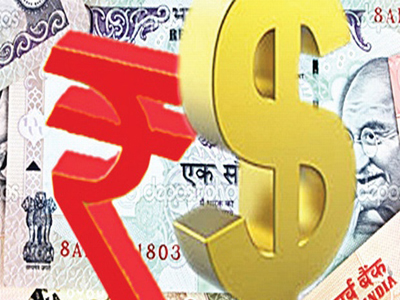 Rupee gains 7 paise against dollar