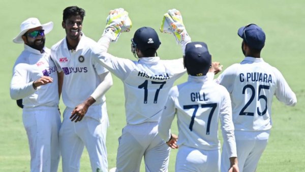 4th Test, Brisbane: Washington Sundar and T Natarajan take three wickets, Australia all out for 369