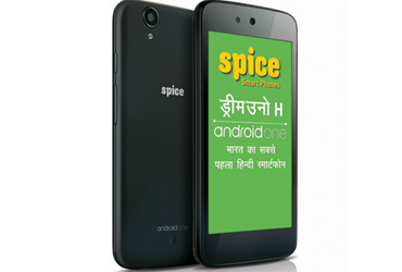 Spice launches India’s first Android One Hindi smartphone with Google at Rs 6499