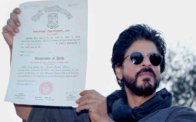 About time: Dr Shah Rukh Khan finally gets his graduation degree after 28 years!