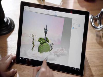 Paint 3D is now a part of the Microsoft’s Creators Update test build