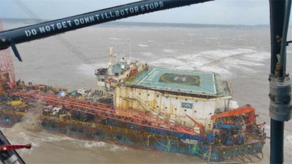 Cyclone Tauktae: 93 crew members of sunken ONGC barge still missing off Maharashtra coast, massive search operation on