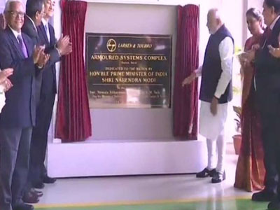 PM Modi inaugurates L&T's howitzer gun-manufacturing unit in Surat