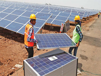 Dark cloud gather over solar energy