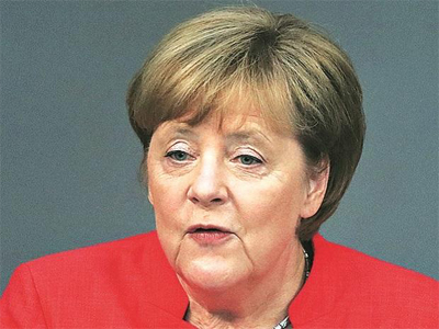 Replace diesel buses with electric ones: Merkel on Delhi air pollution
