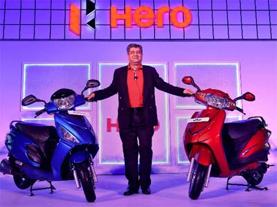 Hero eating into Honda's share in scooter market