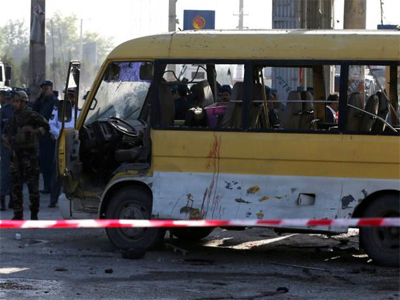 Suicide bomber kills at least 14 in Kabul