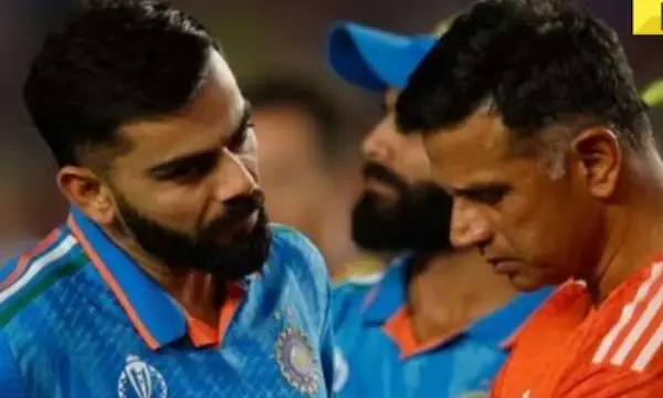 Indian dressing room in tears as World Cup final slips away; coach Dravid unable to watch team's heartbreak