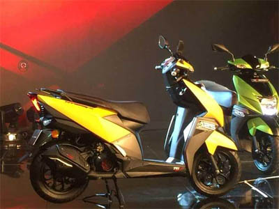 Sluggish scooter biz drags TVS Motor's domestic two-wheeler sales down 27%