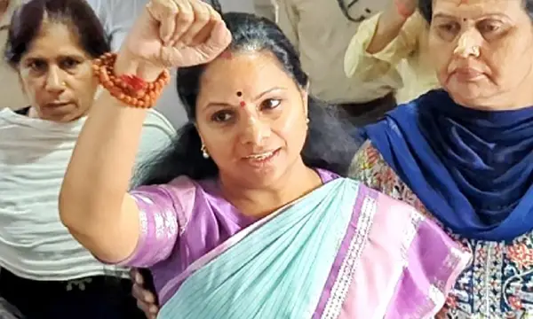 'We will definitely...': BRS leader K Kavitha after release from jail in Delhi excise policy case