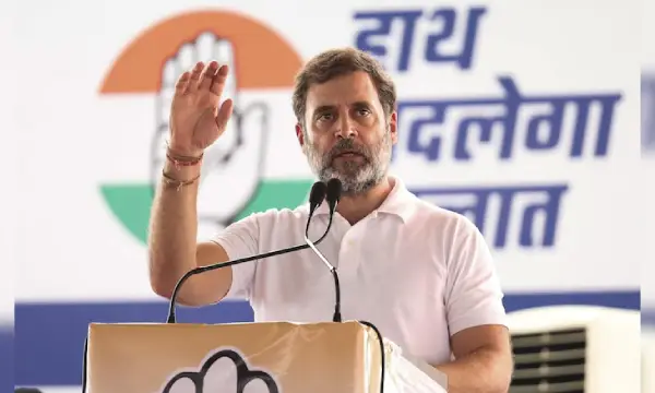 Rahul Gandhi flays BJP's 'pro-industrialist' policies at Haryana rally