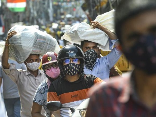 India records 53,256 Covid-19 cases in 24 hours, lowest since March 24
