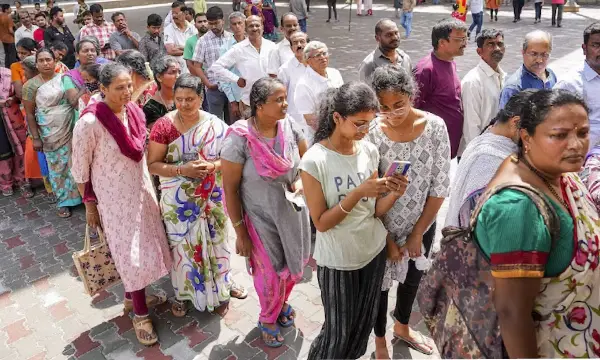 Re-polling underway in MP's Bhind following Election Commission's order