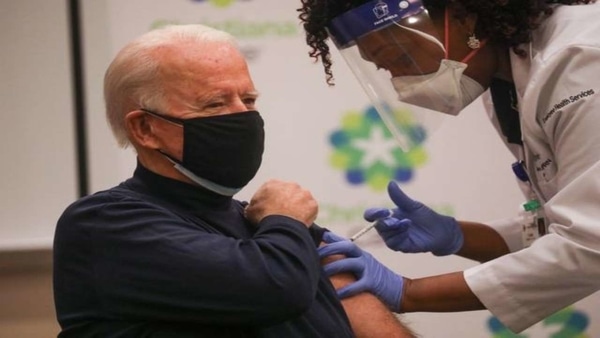 US President-elect Joe Biden receives COVID-19 vaccine shot live on TV