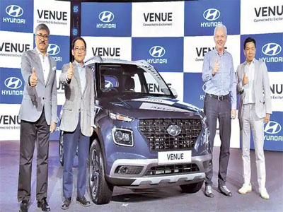 Hyundai launches Venue, to heat up competition in compact SUV segment