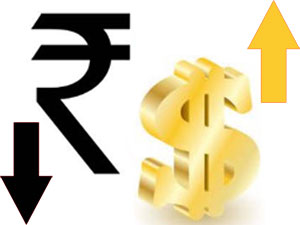 Rupee might weaken; bond yields could dip