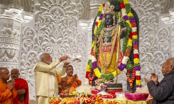 Ram mandir designed to trace 'surya tilak' on god's forehead once annually