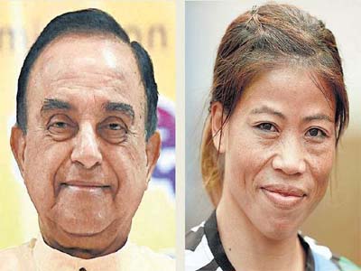 Swamy, Sidhu, Mary Kom among six nominated to Rajya Sabha