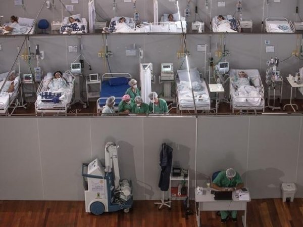 Brazil reports record 115,228 daily Covid-19 cases; 2,392 fatalities