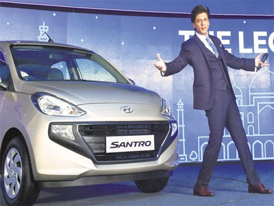 Hyundai’s new Santro takes the country road to challenge Maruti Suzuki