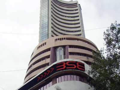 Sensex falls over 100 points after IMF cuts India’s growth outlook