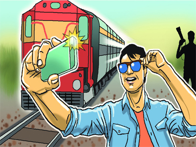 Selfie almost ends in tragedy: Hyderabad man lives after being hit by train