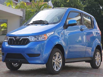 Mahindra electric working to increase driving range for fleet car to 200 km per charge