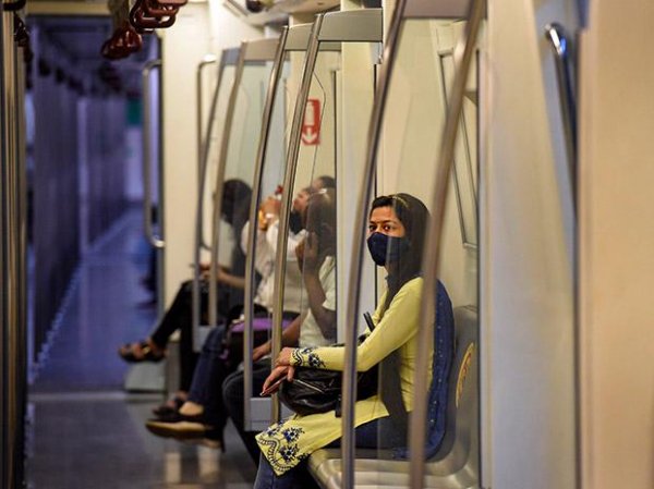 Covid-19: Delhi Metro trains start running with 100% seating capacity