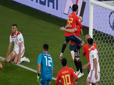 Spain tops, Portugal second