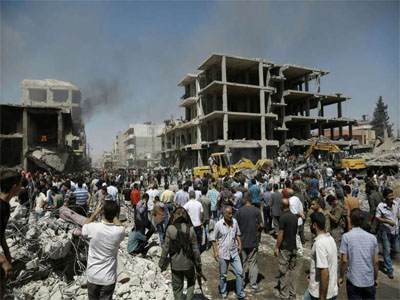 31 killed in Syria bomb attacks, IS claims responsibility