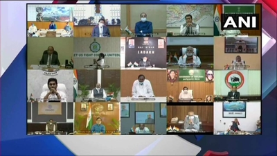 PM Modi interacts with Chief Ministers via video conferencing over COVID-19 lockdown