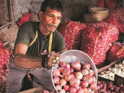 Onion brings tears as price skyrockets to Rs 80/kg in Delhi