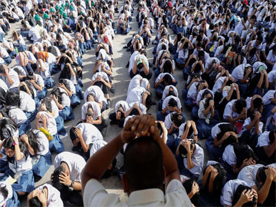 Earthquake of 6.9 strikes off Philippines, tsunami waves possible: centre