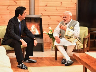 Narendra Modi, Shinzo Abe agree to step up defence and economic ties