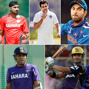 Cricket World Cup: Virender Sehwag, Harbhajan Singh, Gautam Gambhir, Yuvraj Singh and Zaheer Khan left out of probables list